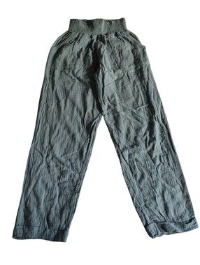Nomad The Label Size 8 Teal French Terry Pants